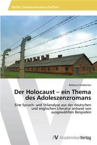 Holocaust - ein Thema des Adoleszenzromans
