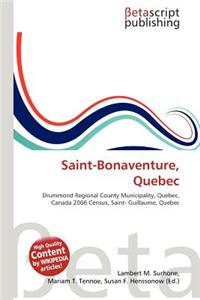 Saint-Bonaventure, Quebec