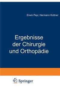 Ergebnisse Der Chirurgie Und Orthopädie