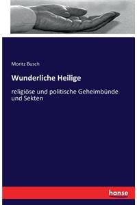 Wunderliche Heilige: religiöse und politische Geheimbünde und Sekten