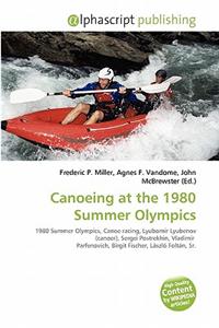 Canoeing at the 1980 Summer Olympics