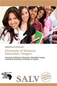 University of Distance Education, Yangon