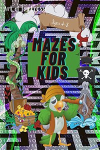 Mazes For Kids Ages 4-8