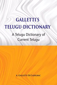 Telugu Dictionary of Current Telugu