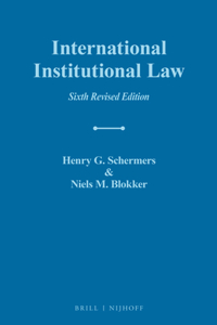 International Institutional Law