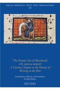 Notory Art of Shorthand (Ars Notoria Notarie)