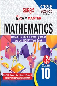 SURA`S 10th Standard CBSE Exam Master Mathematics Guide 2024-25 Edition