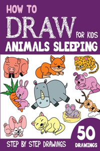 How to Draw Animals Sleeping for Kids