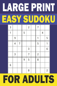 Large Print Easy Sudoku for Adults-vol 2