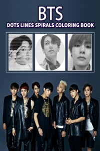 BTS Dots Lines Spirals Coloring Book