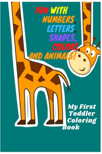 My First Toddler Coloring Book