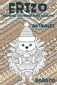 Libros de colorear para adultos - Barato - Animales - Erizo