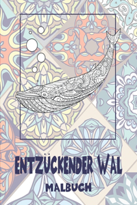 Entzückender Wal - Malbuch