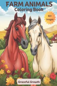 FARM ANIMALS Coloring Book