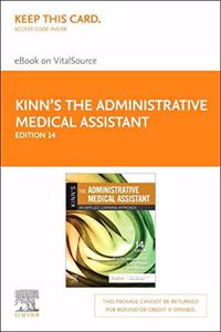 Kinn's the Administrative Medical Assistant - Elsevier eBook on Vital Source (Retail Access Card)