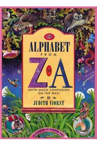 Alphabet from Z to a