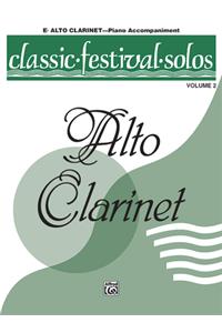 Classic Festival Solos-Alto Clarinet-V. 2 Pno Acc.
