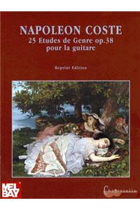 Napoleon Coste, 25 Etudes de Genre Op. 38