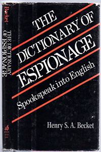 DICTIONARY OF ESPIONAGE