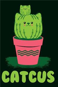 Cat Cactus Notebook Catcus