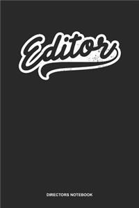 Directors Notebook