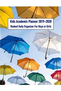 Kids Academic Planner 2019-2020