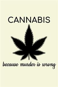 Cannabis Because Murder Is Wrong