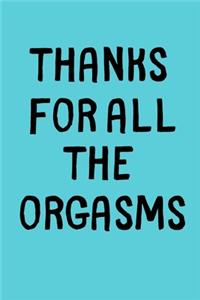 Thanks For All The Orgasms