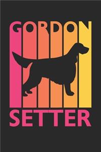 Gordon Setter Journal - Vintage Gordon Setter Notebook - Gift for Gordon Setter Lovers
