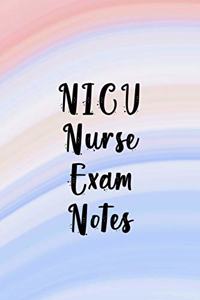 NICU Nurse Exam notes