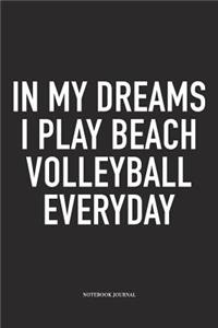 In My Dreams I Play Beach Volleyball Everyday