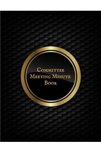 Committee Meeting Minute Book