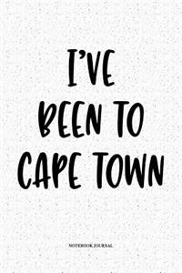 I've Been To Cape Town
