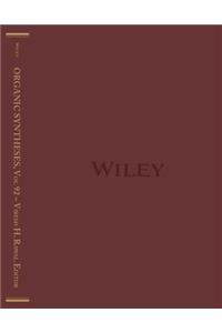 Organic Syntheses, Volume 92