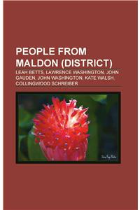 People from Maldon (District)
