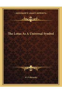 The Lotus as a Universal Symbol
