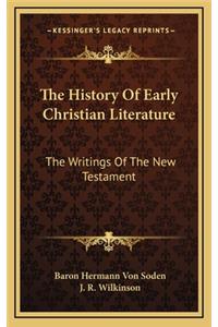 The History Of Early Christian Literature