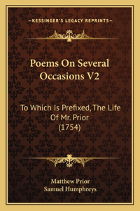 Poems On Several Occasions V2