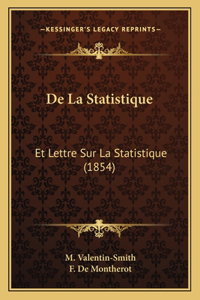 De La Statistique