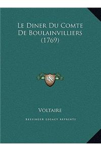 Le Diner Du Comte De Boulainvilliers (1769)