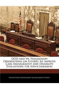 Dod and Va