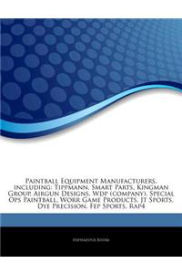 Articles on Paintball Equipment Manufacturers, Including