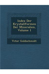 Index Der Krystallformen Der Mineralien, Volume 1