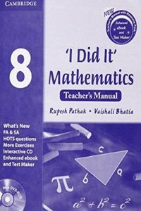 I Did It Mathematics For Nepal Level 8 Student Book