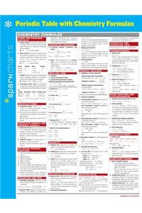 Periodic Table with Chemistry Formulas Sparkcharts