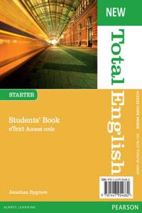 New Total English Starter eText Students' Book Access Card