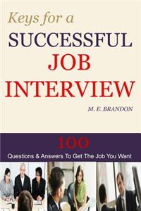 Keys For A Successful Job Interview