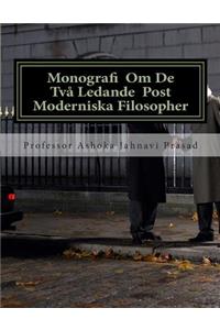 Monografi Om De Två Ledande Post Moderniska Filosopher