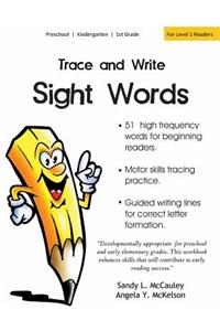 Trace and Write Sight Words