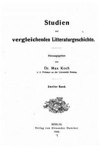 Studien zur vergleichenden literaturgeschichte